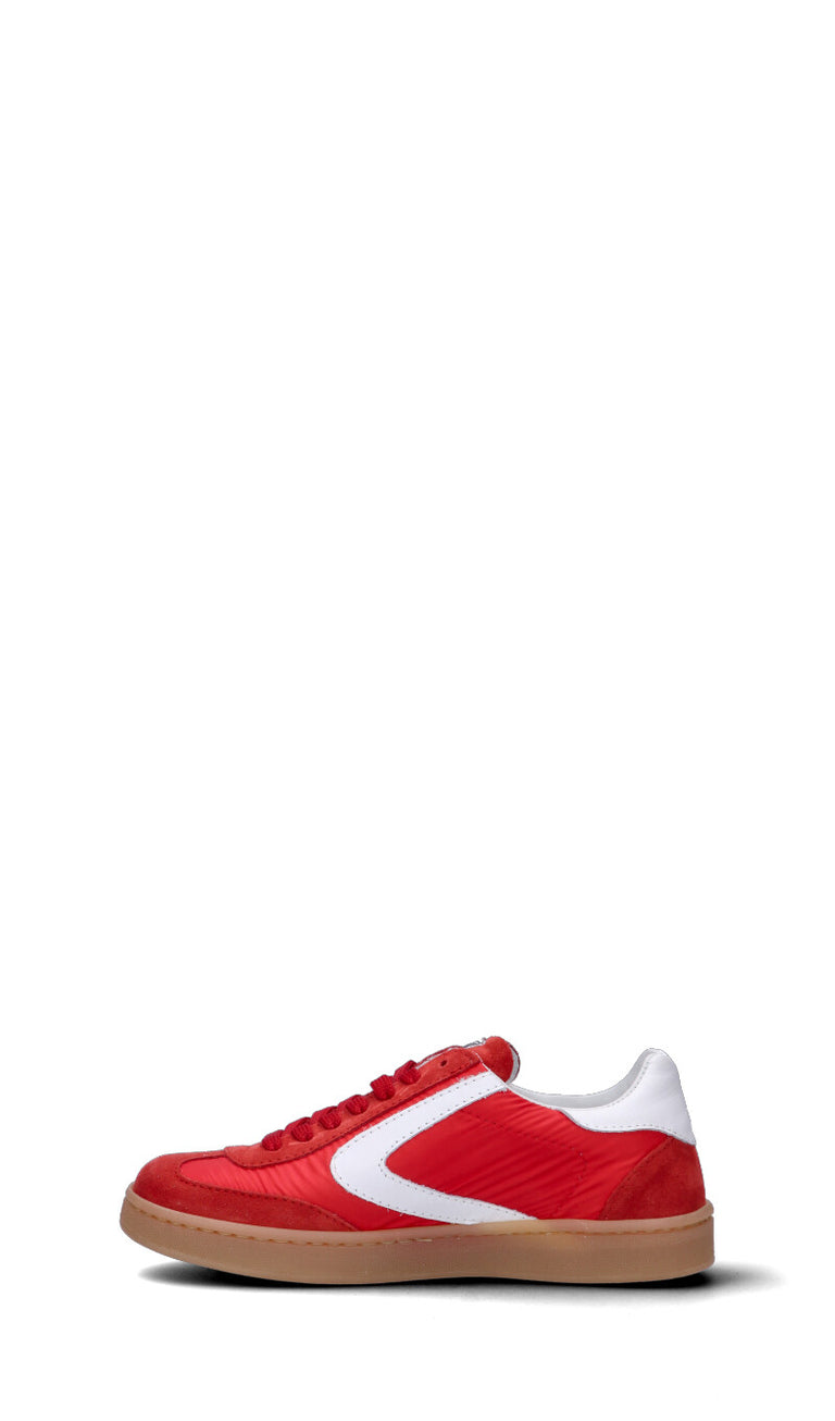 VALSPORT Sneaker donna rossa/bianca in suede
