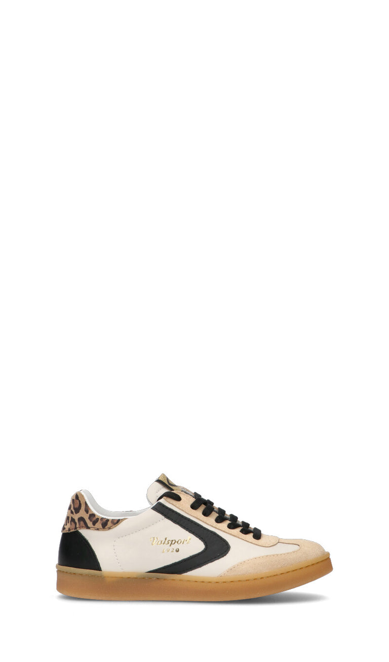 VALSPORT OLIMPIA Sneaker donna bianca/nera in pelle