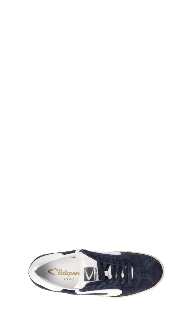 VALSPORT Sneaker uomo blu/bianca in pelle