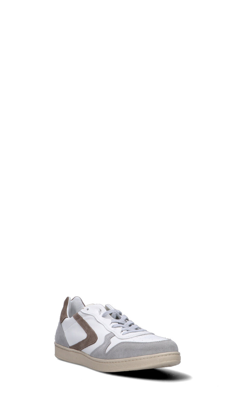 VALSPORT Sneaker uomo bianca/grigia/marrone in suede