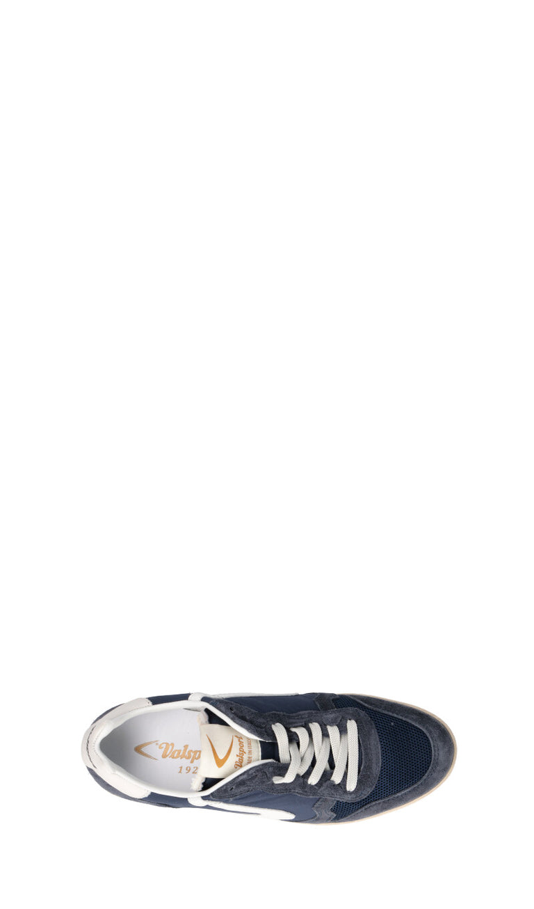 VALSPORT Sneaker uomo blu/panna in suede