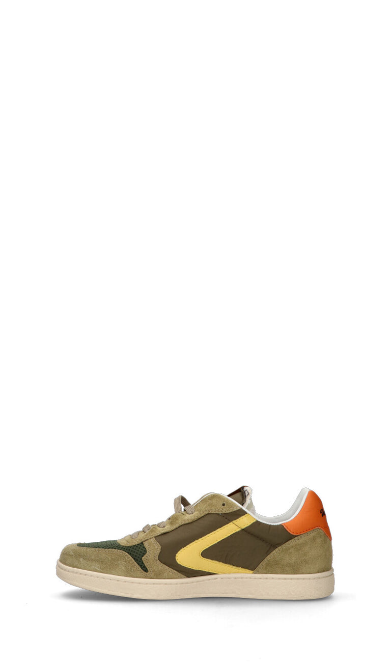 VALSPORT Sneaker uomo ocra/verde/gialla/arancio in suede