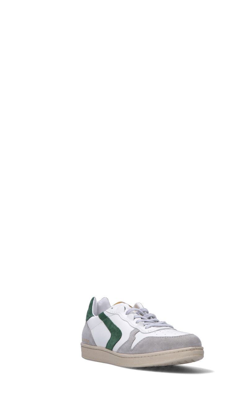 VALSPORT Sneaker uomo bianca/verde in pelle