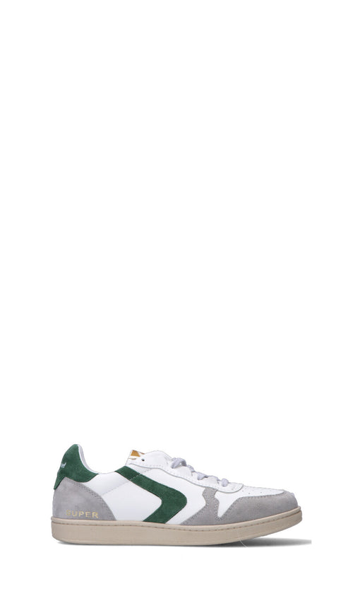 VALSPORT Sneaker uomo bianca/verde in pelle