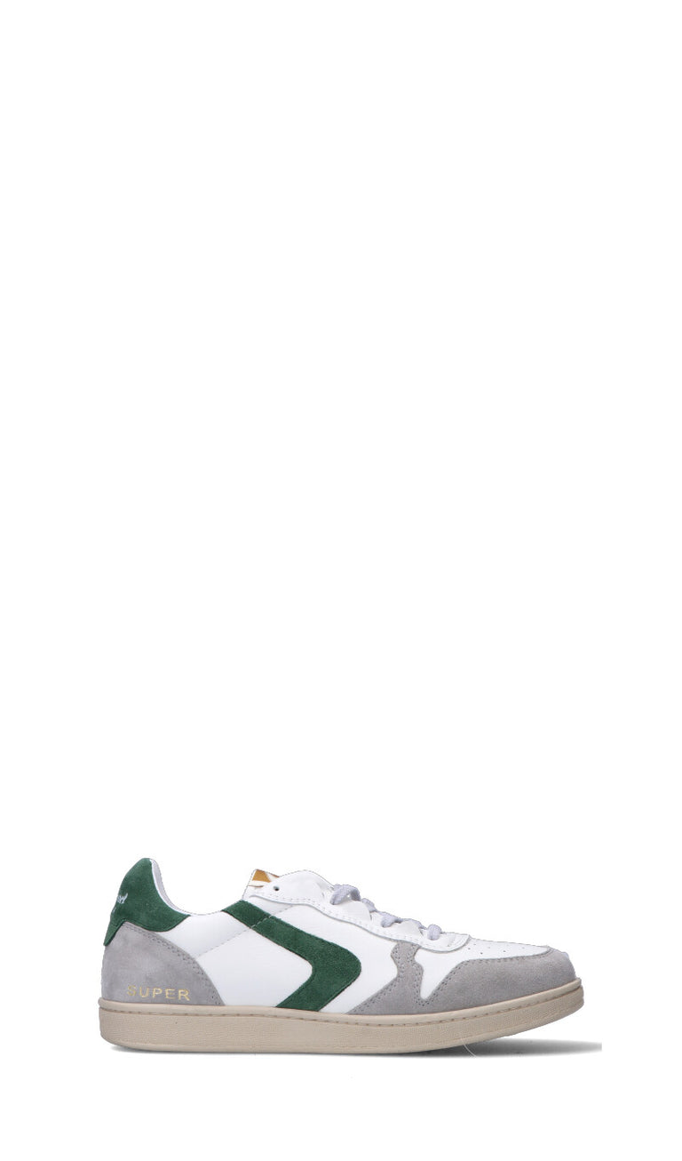 VALSPORT Sneaker uomo bianca/verde in pelle