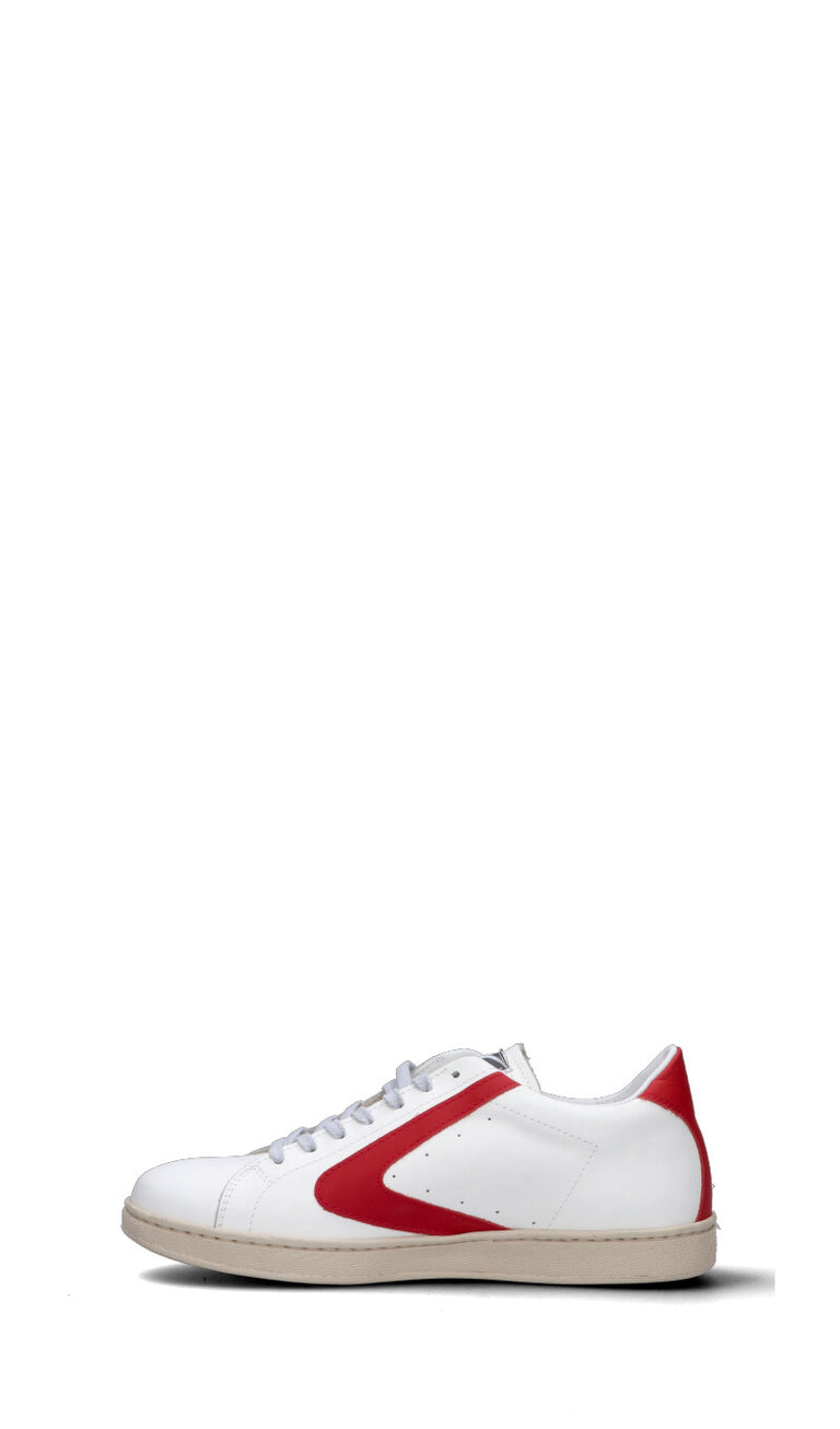VALSPORT Sneaker uomo bianca/rossa in pelle