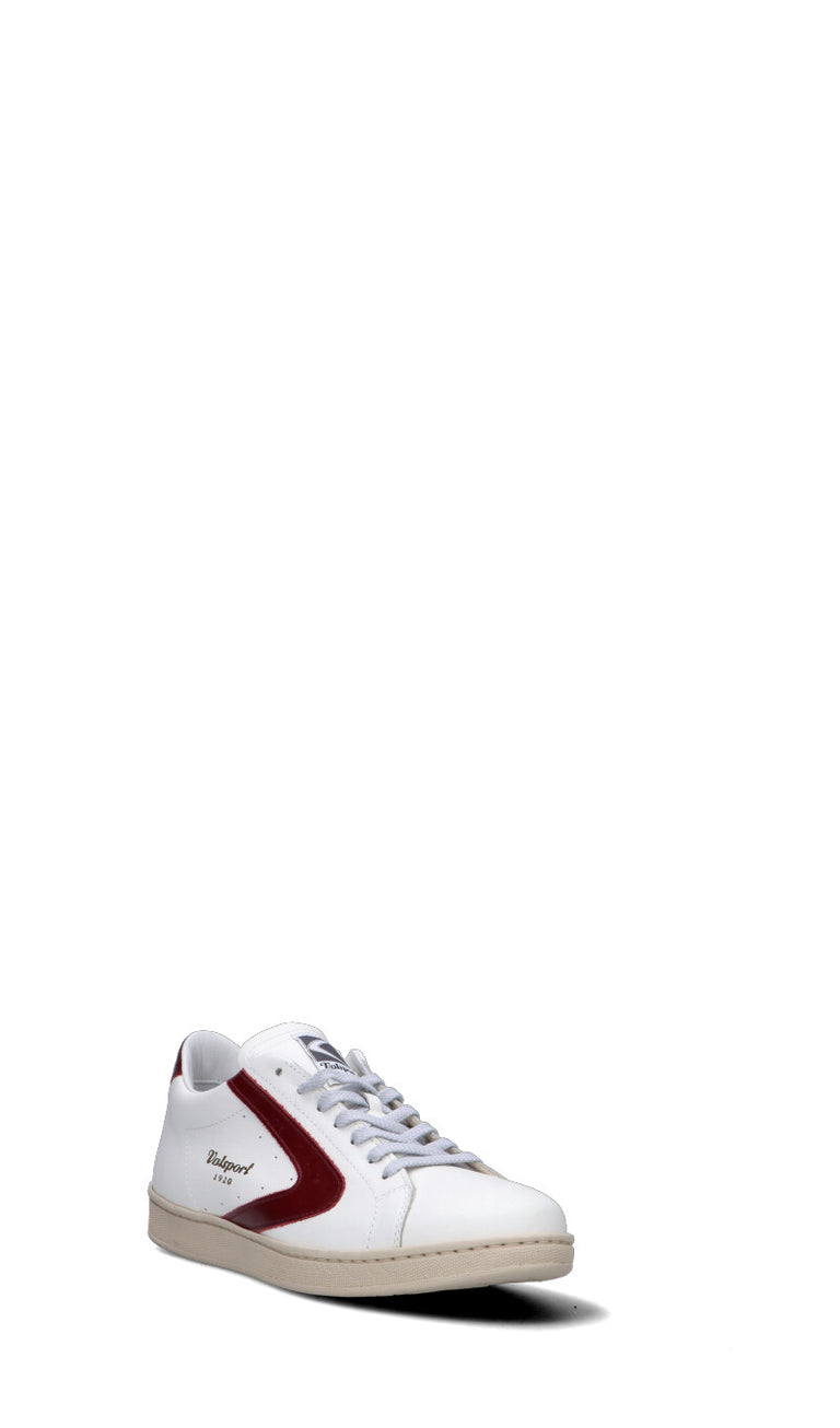 VALSPORT Sneaker uomo bianca/grigia/verde in pelle