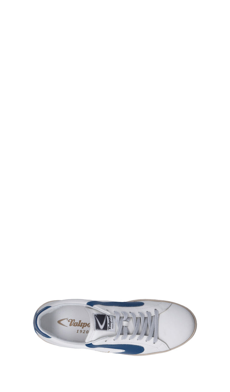 VALSPORT Sneaker uomo bianca/blu in pelle