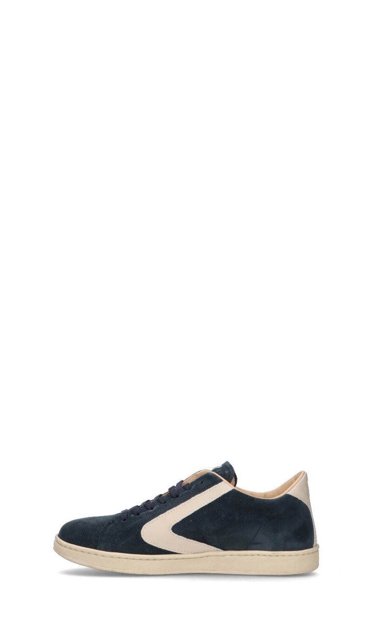 VALSPORT TOURNAMENT Sneaker uomo blu/crema in suede