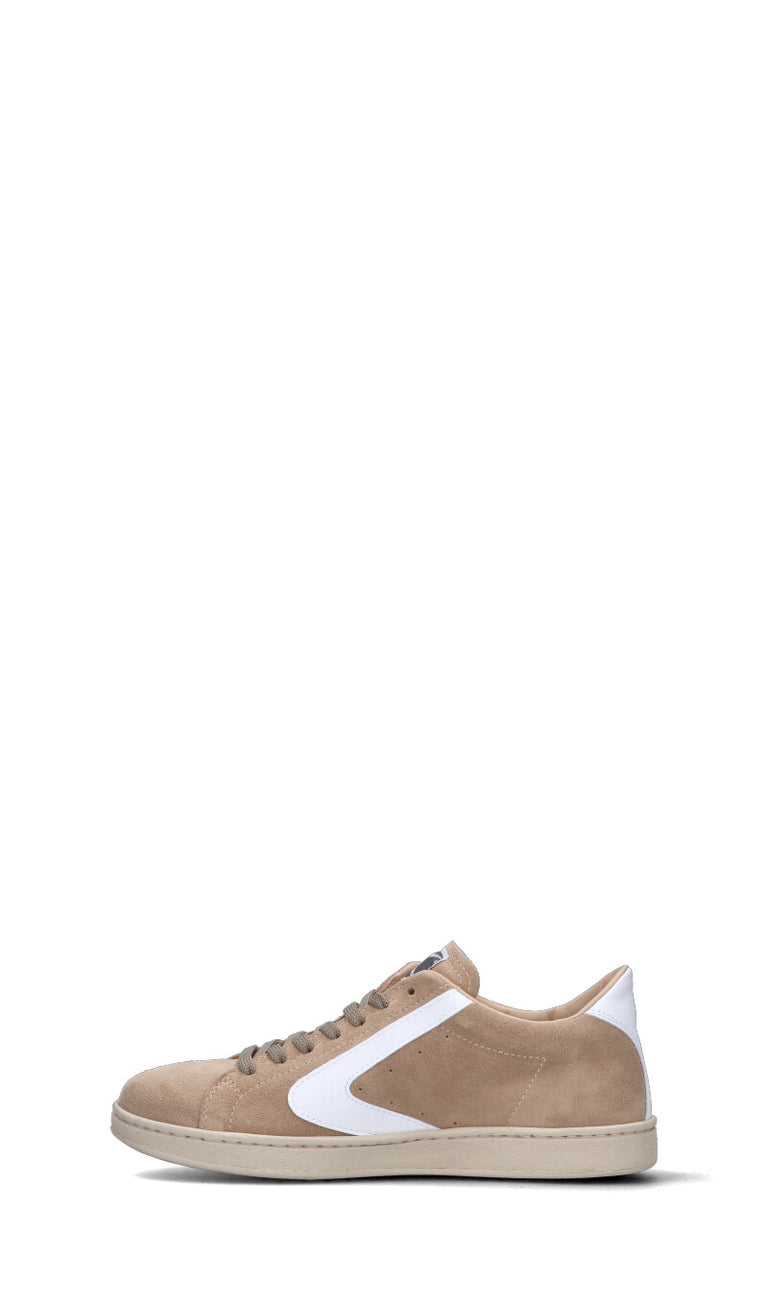 VALSPORT - TOURNAMENT Sneaker uomo cappuccino/bianco in suede