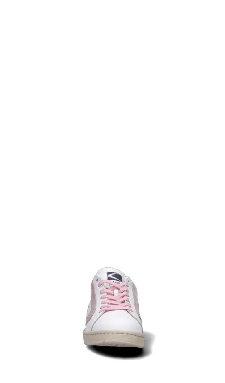 VALSPORT Sneaker donna bianca/rosa in pelle