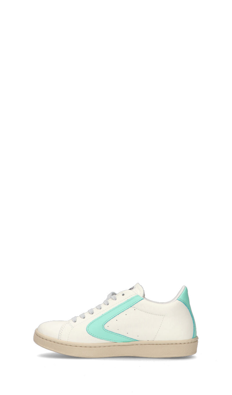 VALSPORT TOURNAMENT Sneaker donna bianca/acquamarina in pelle