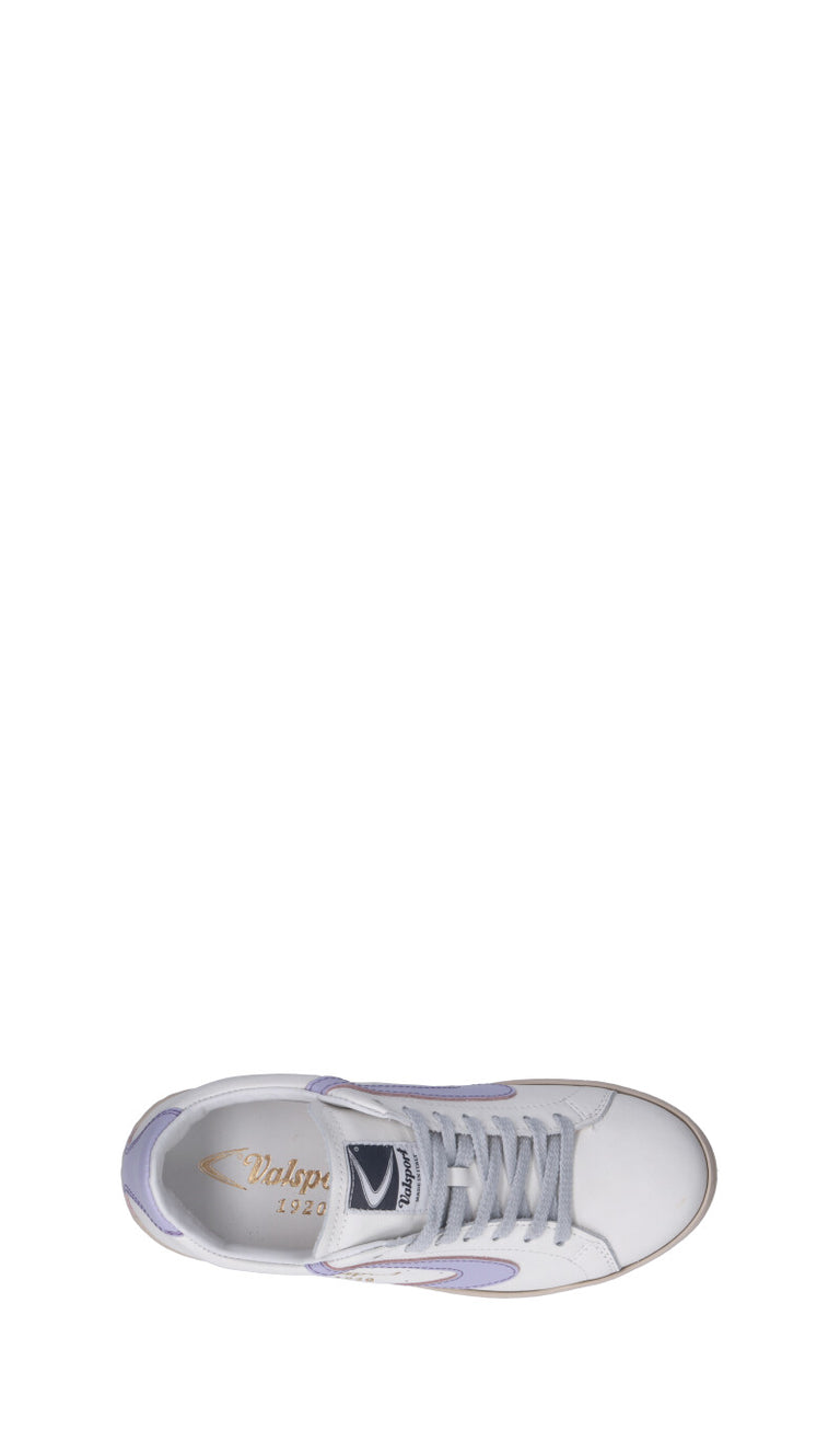 VALSPORT TOURNAMENT Sneaker donna bianca/lilla in pelle