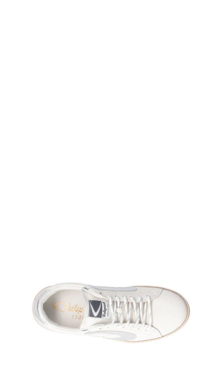 VALSPORT TOURNAMENT Sneaker donna bianca/argento in pelle