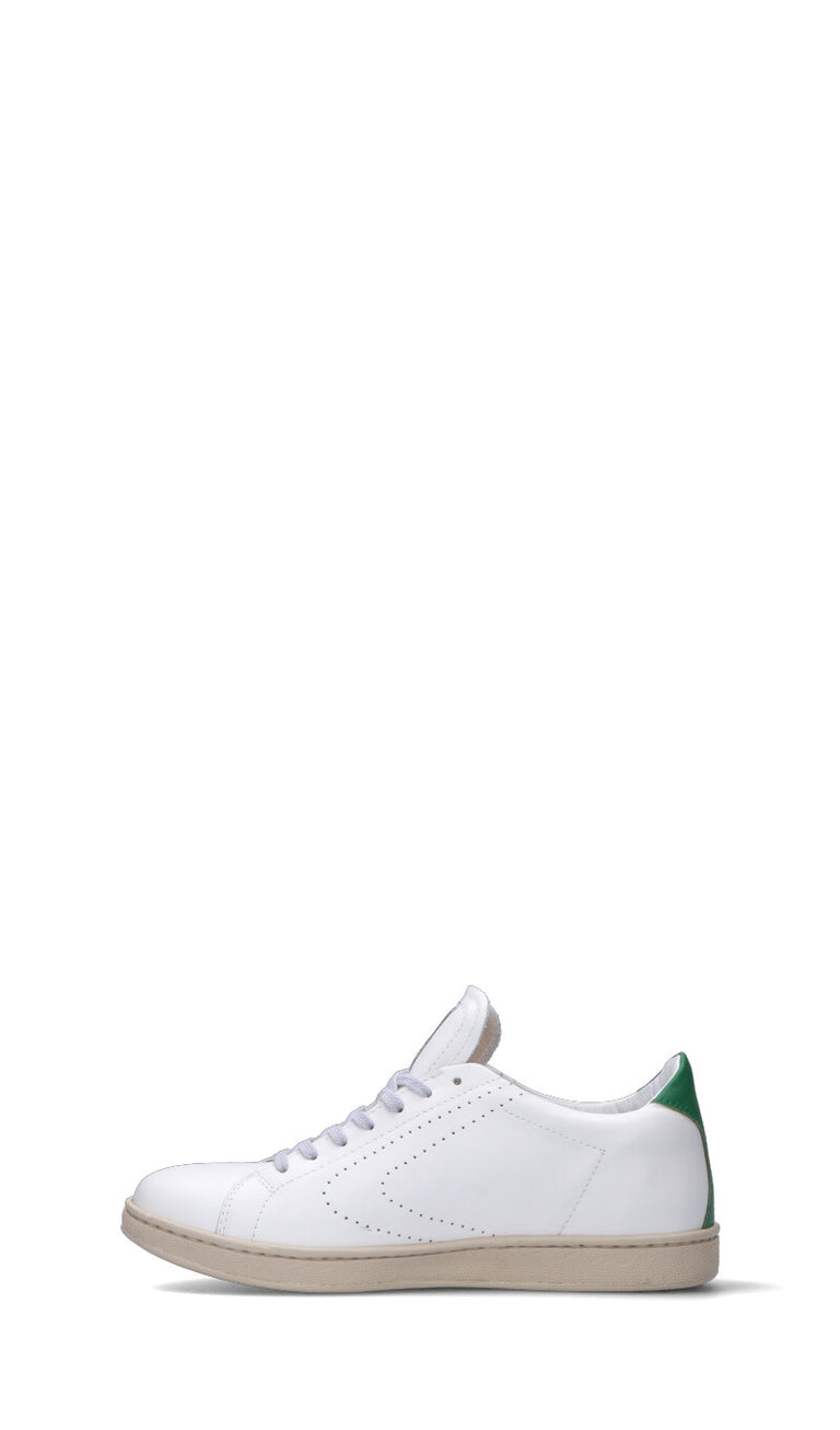 VALSPORT Sneaker uomo bianca/verde in pelle
