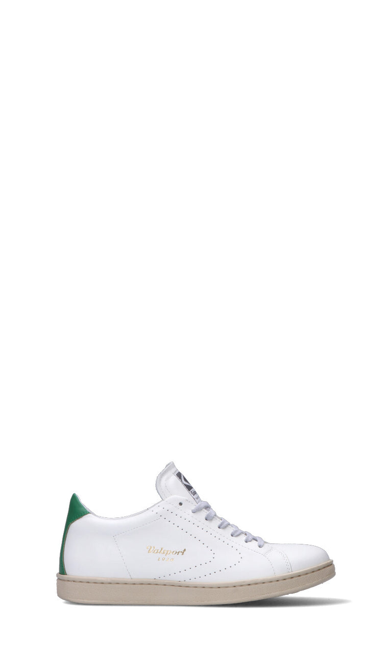 VALSPORT Sneaker uomo bianca/verde in pelle