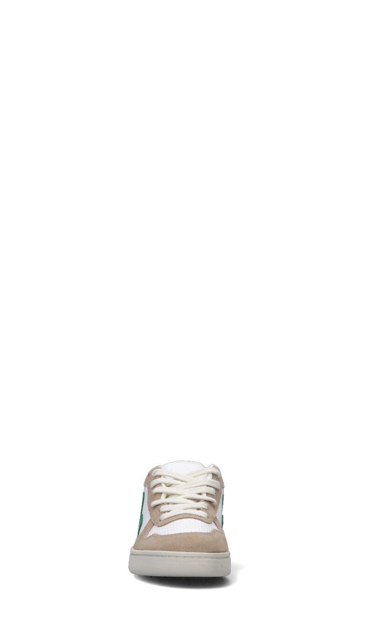 VEJA Sneaker donna bianca/verde in suede