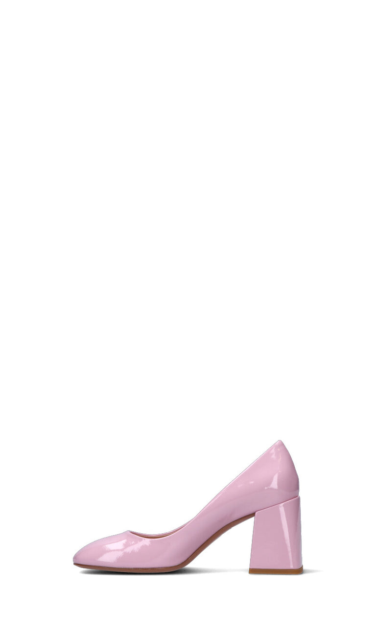 ENZO DI MARTINO Decollete donna rosa in pelle