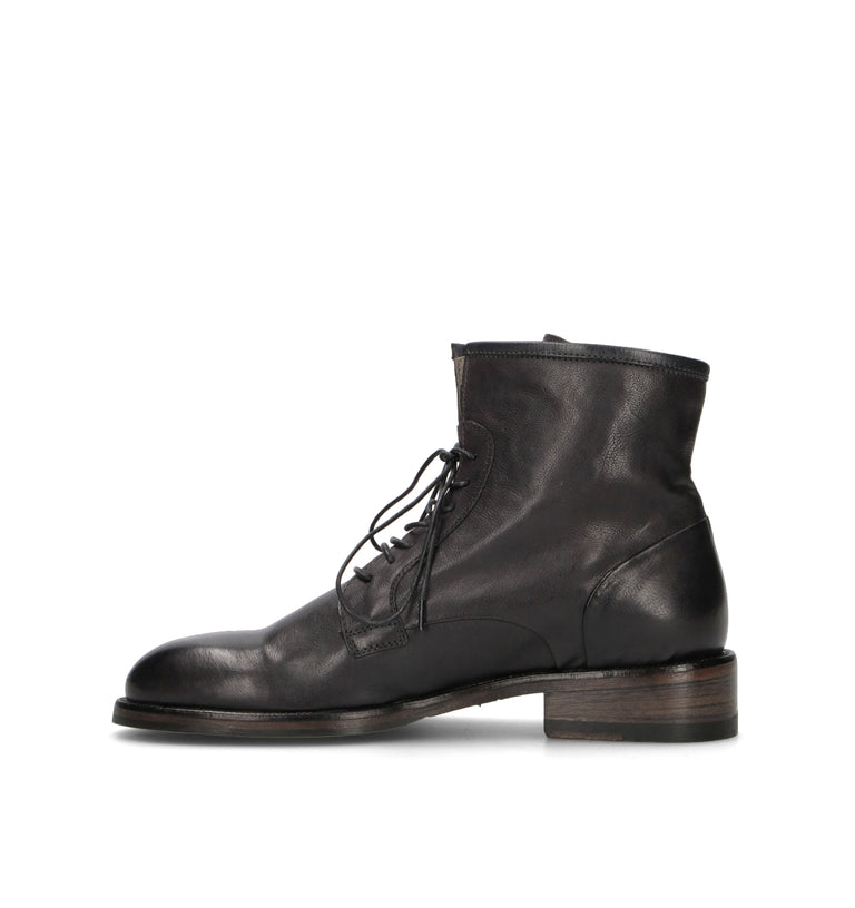 HUNDRED 100 Polacco donna antracite in pelle