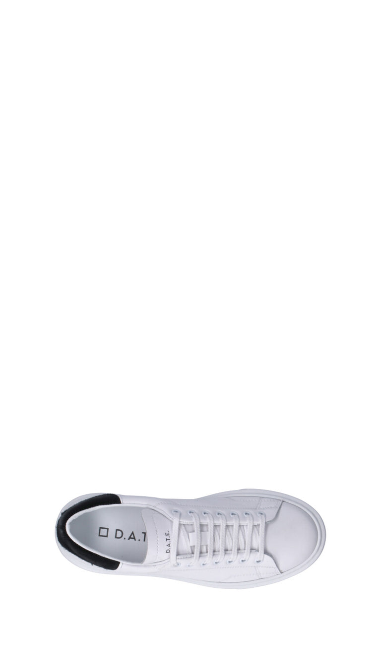 D.A.T.E. SFERA PONY Sneaker donna bianca/nera in pelle