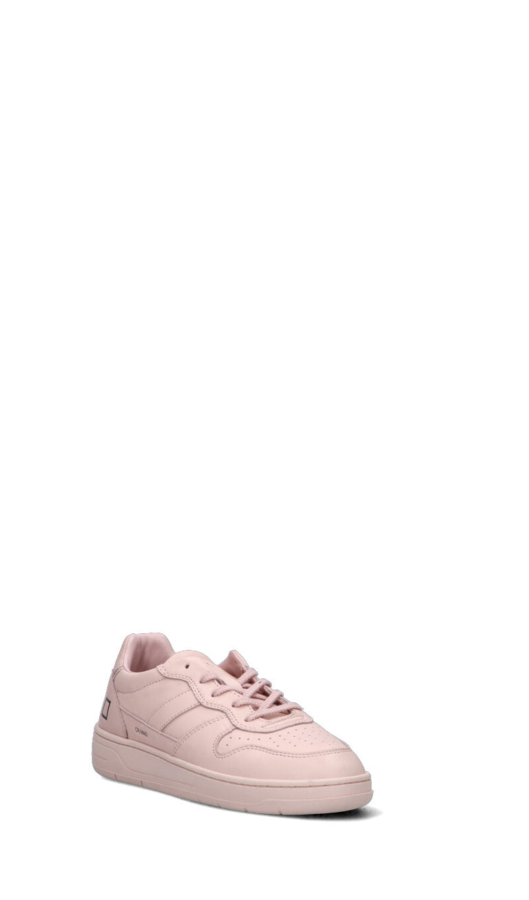 D.A.T.E. Sneaker donna rosa in pelle