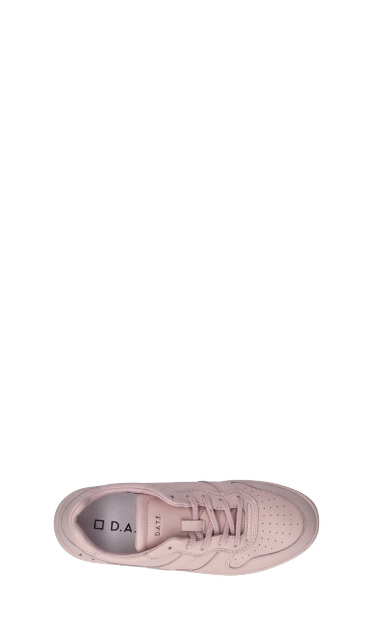 D.A.T.E. Sneaker donna rosa in pelle