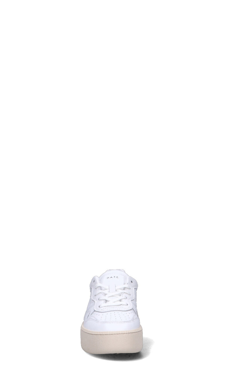 D.A.T.E. Sneaker donna bianca in pelle