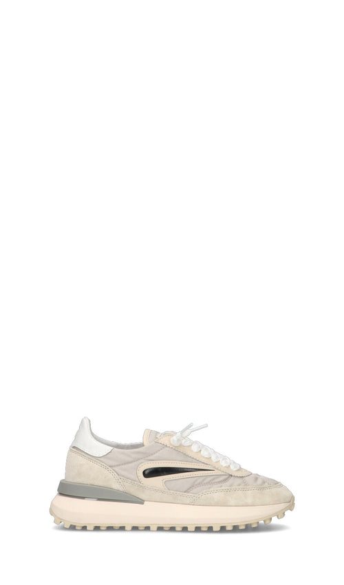 D.A.T.E. ATHLETA NYLON Sneaker donna grigia chiara