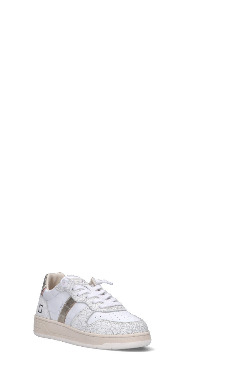 D.A.T.E. COURT SHINY Sneaker donna bianca