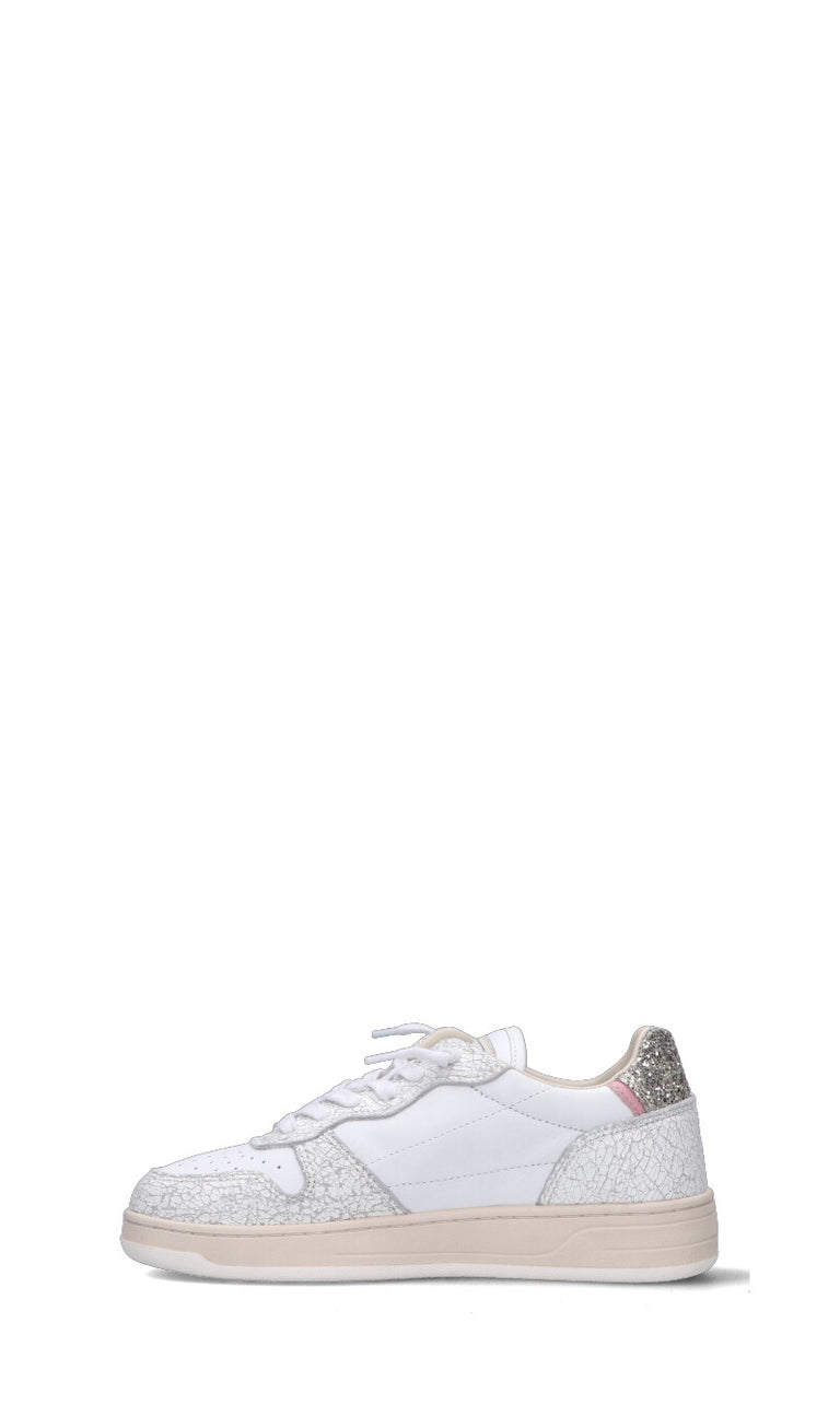 D.A.T.E. COURT SHINY Sneaker donna bianca