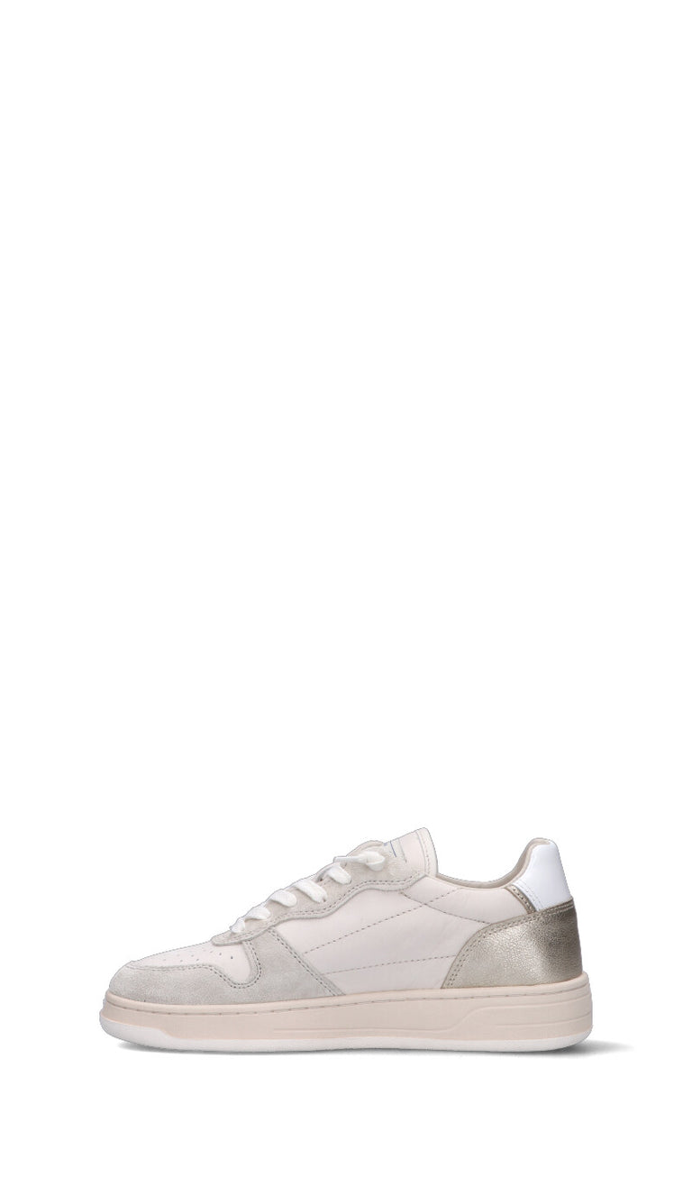 D.A.T.E. COURT SHINY Sneaker donna bianca in pelle