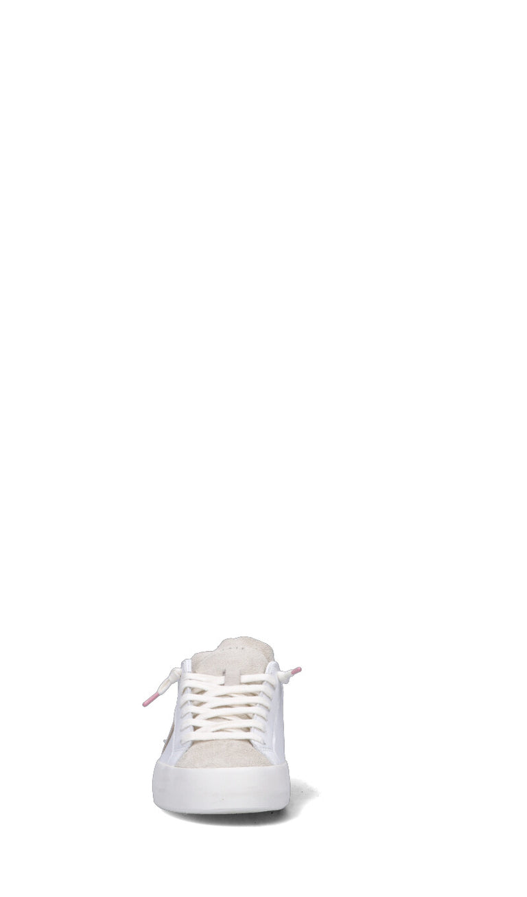 D.A.T.E. HILL LOW Sneaker donna bianca/maculata in pelle
