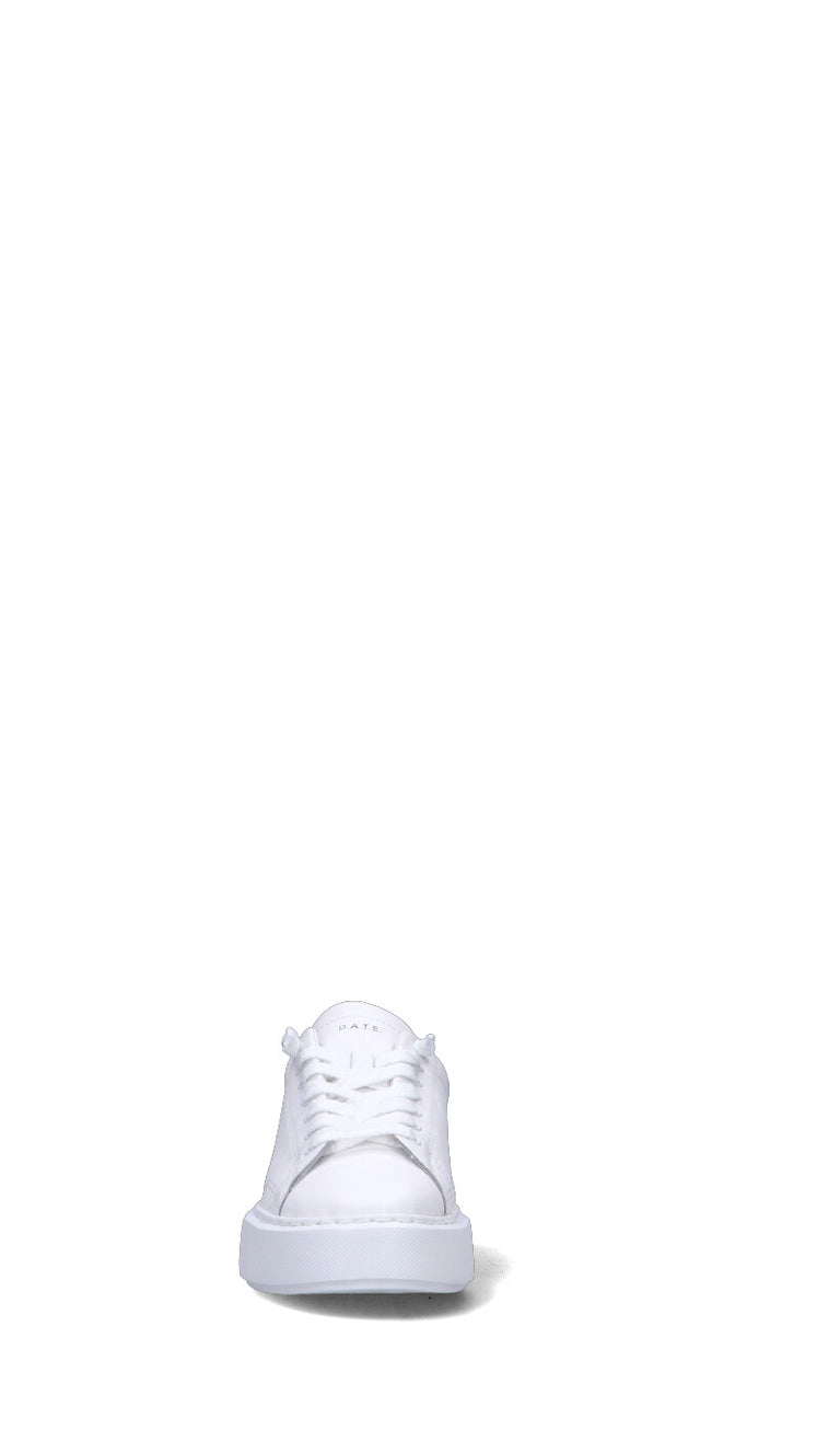 D.A.T.E. SFERA CALF NYLON Sneaker donna bianca/azzurra in pelle