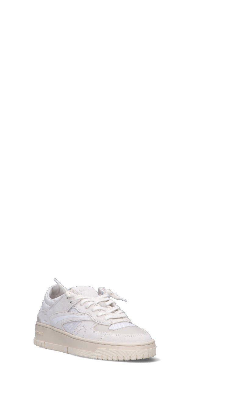 D.A.T.E. TORNEO COLLAR Sneaker donna bianca