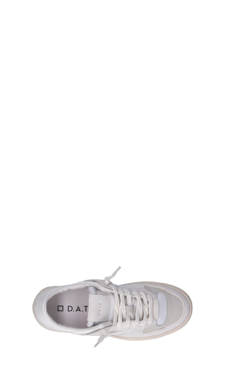 D.A.T.E. TORNEO COLLAR Sneaker donna bianca