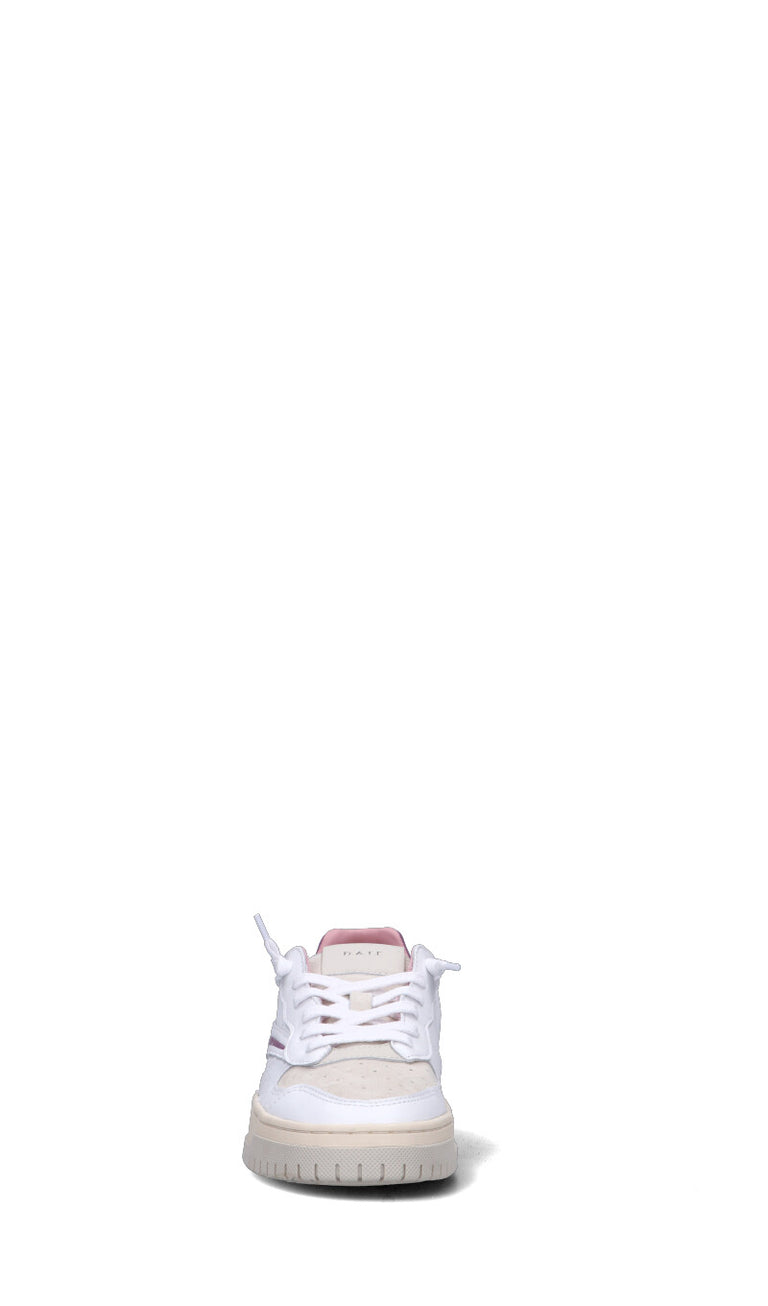 D.A.T.E. TORNEO PURE CALF Sneaker donna bianca/malva in pelle