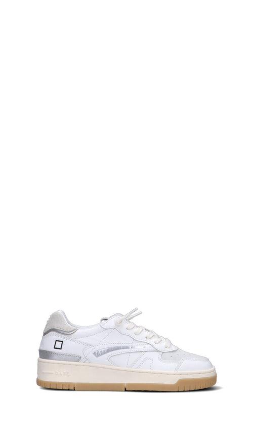 D.A.T.E. TORNEO Sneaker donna bianca in pelle