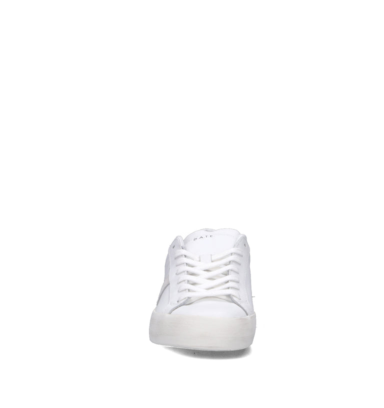 D.A.T.E. Sneaker donna bianca in pelle