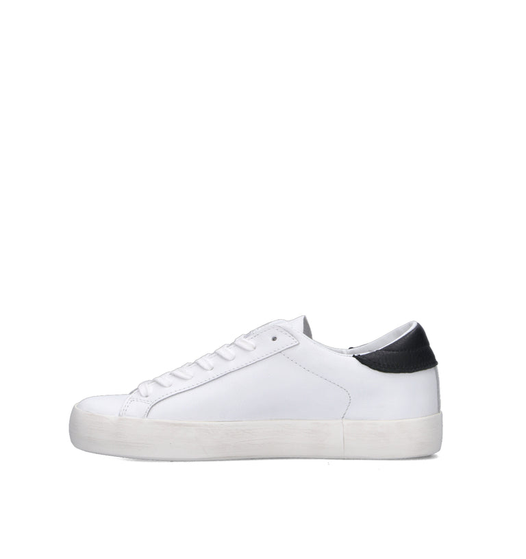 D.A.T.E. Sneaker donna bianca in pelle