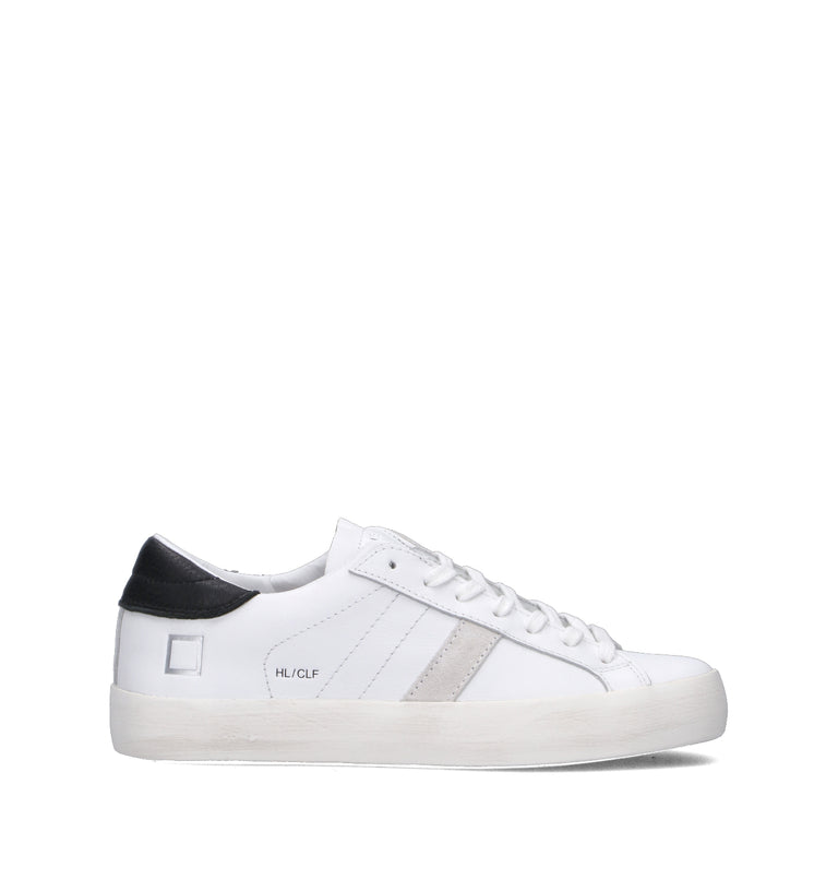 D.A.T.E. Sneaker donna bianca in pelle