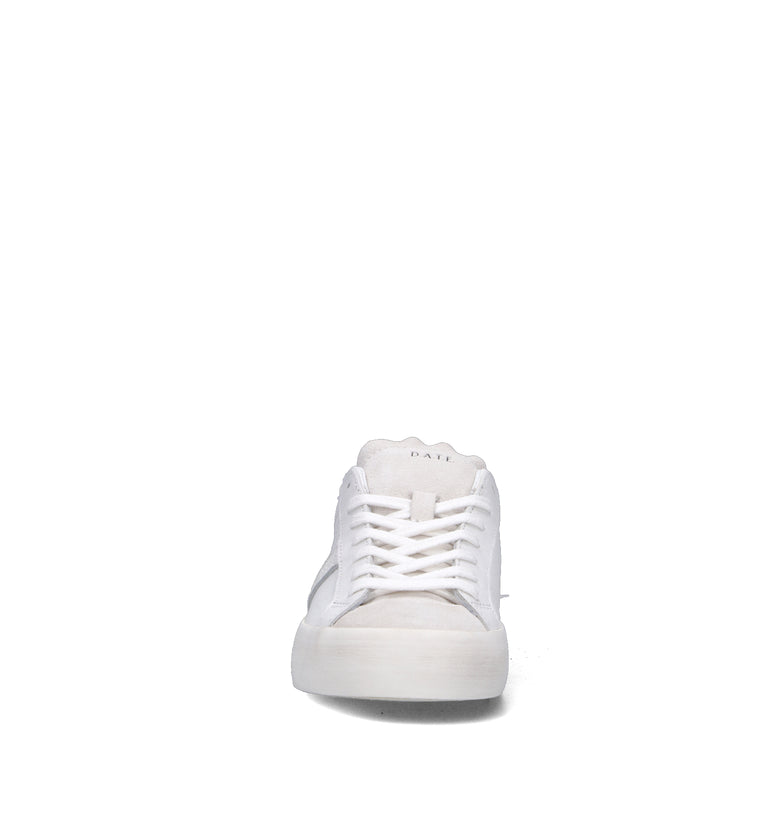 D.A.T.E. Sneaker donna bianca in pelle