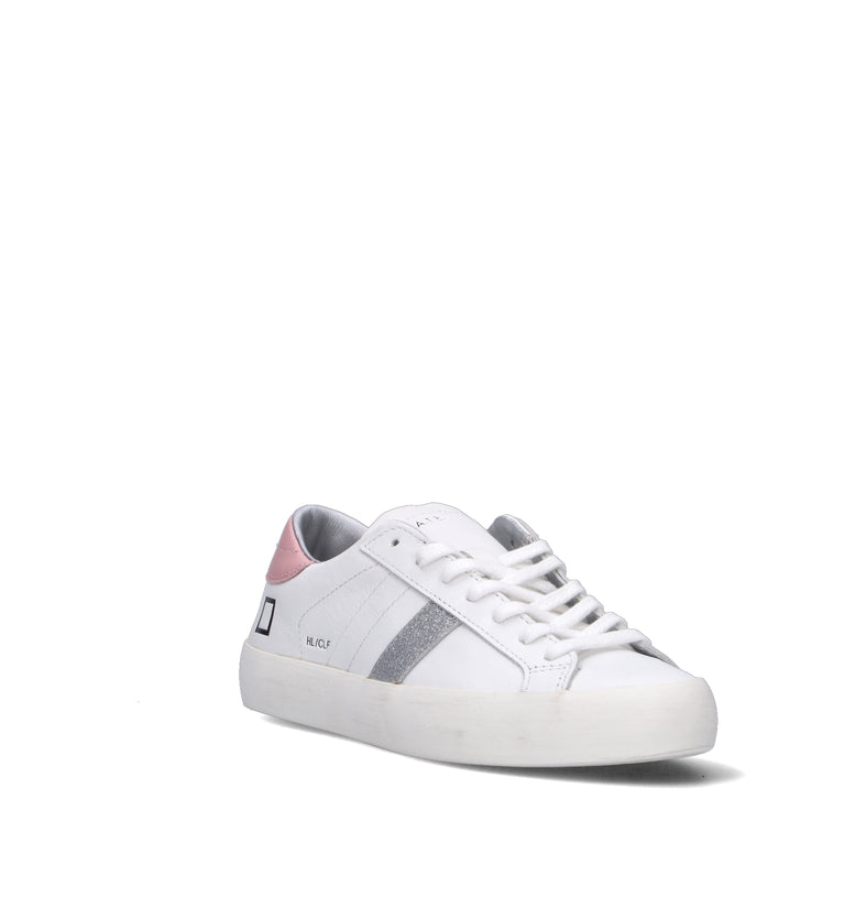 D.A.T.E. Sneaker donna bianca/rosa