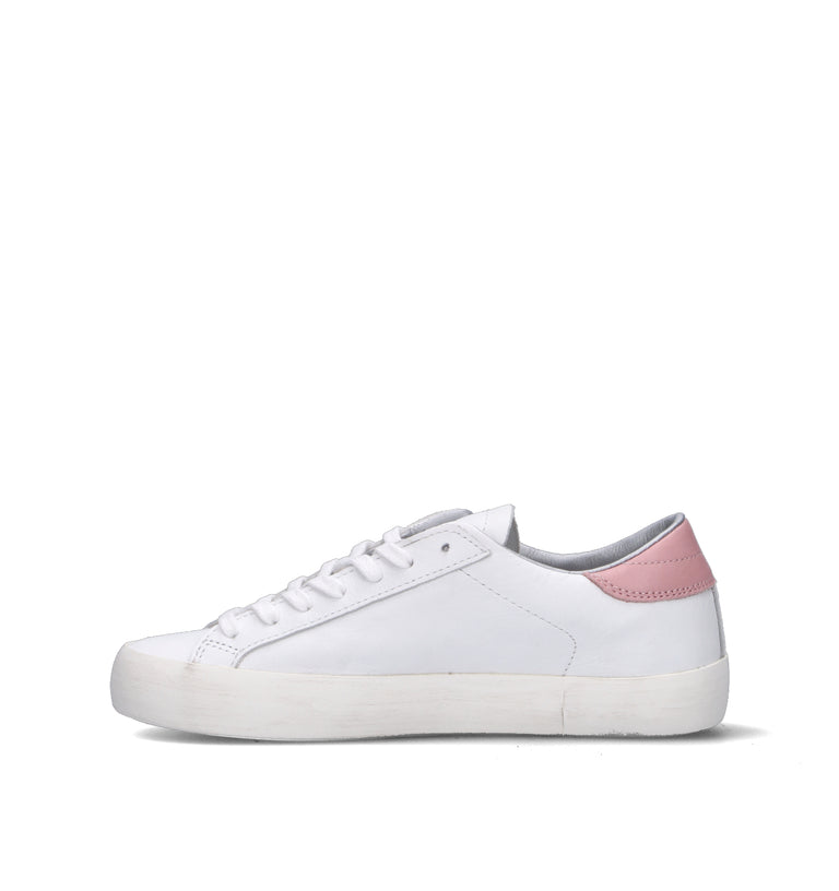D.A.T.E. Sneaker donna bianca/rosa