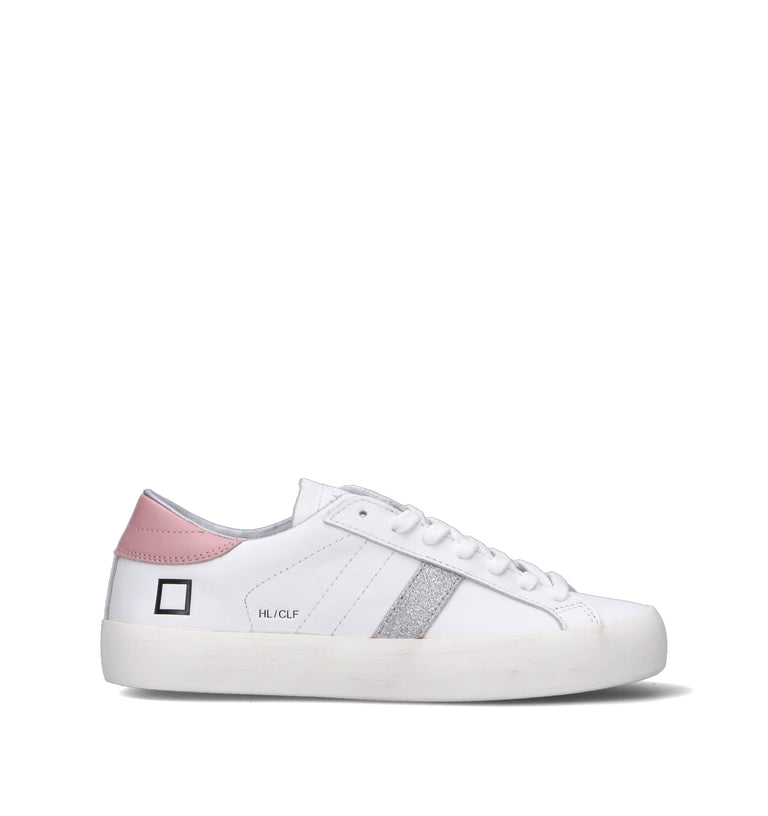 D.A.T.E. Sneaker donna bianca/rosa