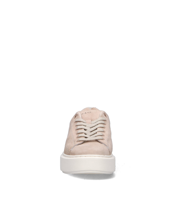 D.A.T.E. Sneaker donna nude in suede