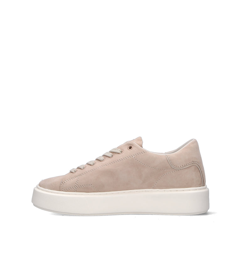 D.A.T.E. Sneaker donna nude in suede