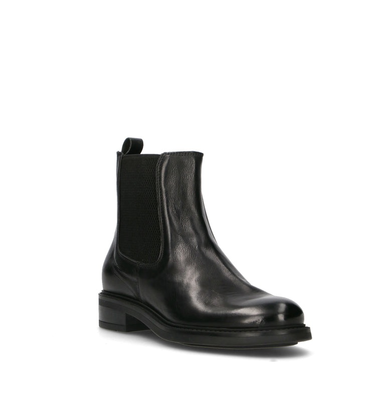 HUNDRED 100 Beatles donna nero in pelle