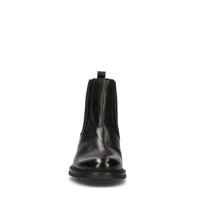 HUNDRED 100 Beatles donna nero in pelle