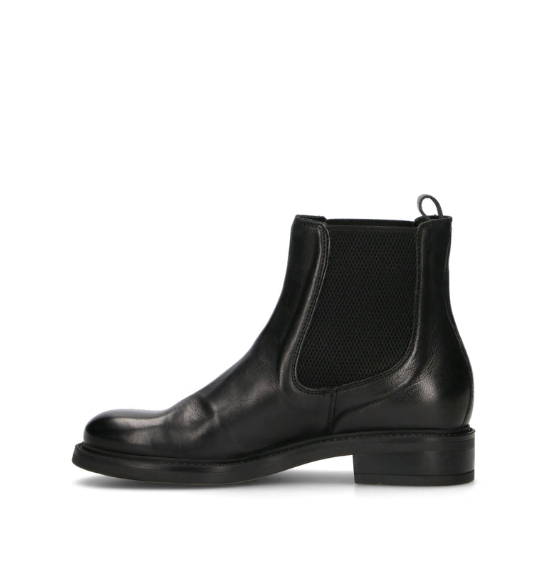 HUNDRED 100 Beatles donna nero in pelle