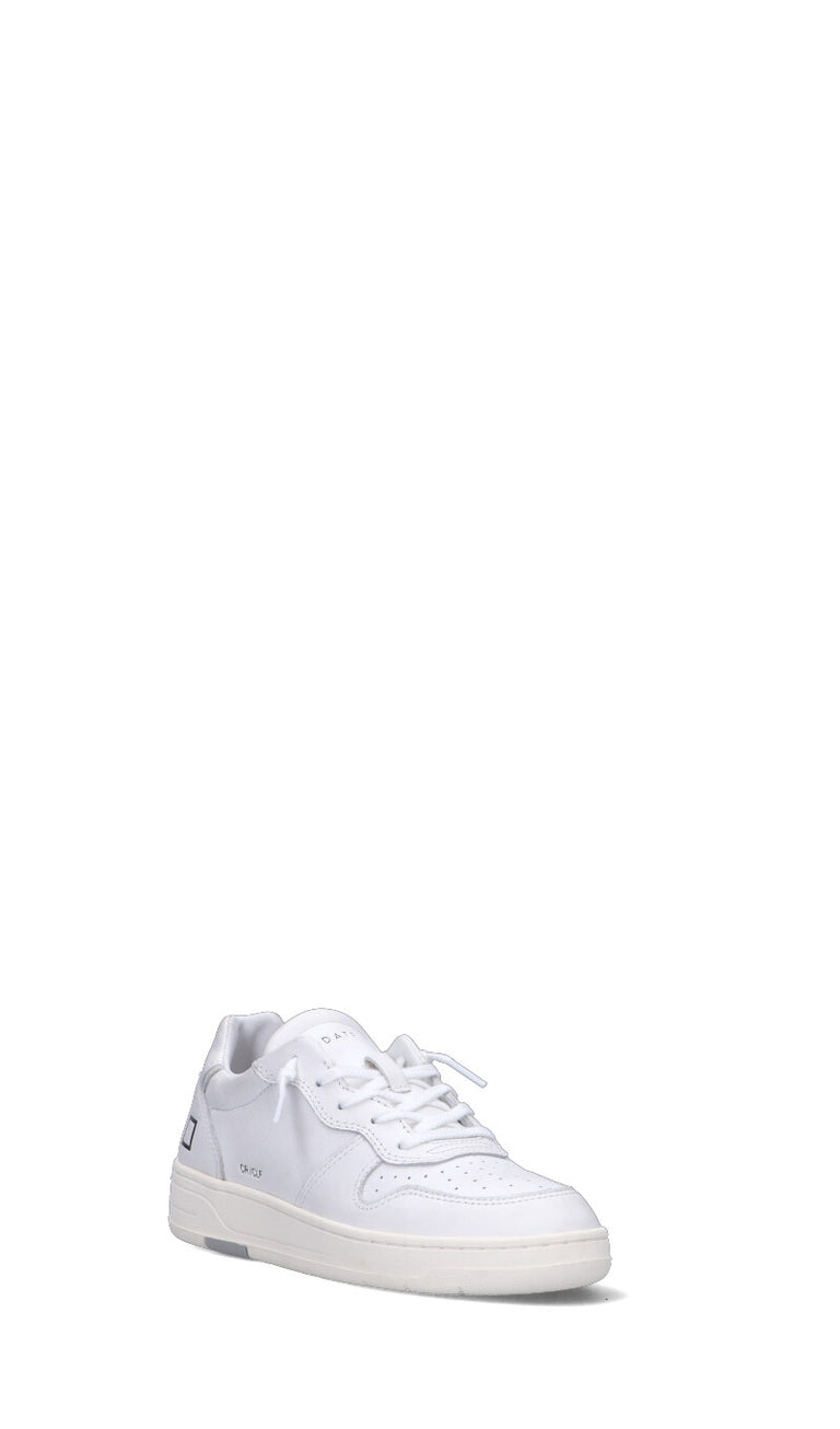 D.A.T.E. COURT CALF Sneaker donna bianca in pelle